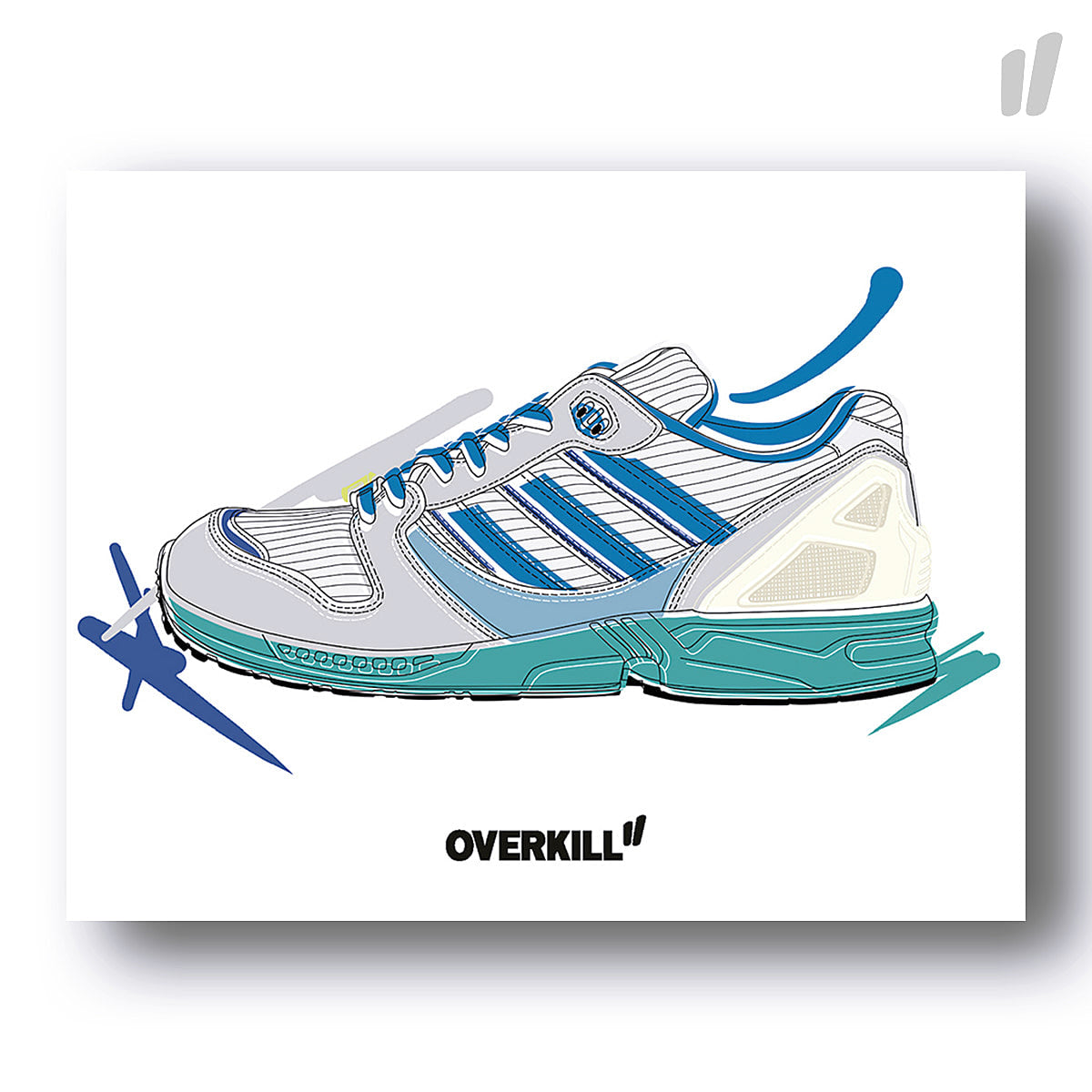 Overkill<br>ZX 5000 Postkarte Standard