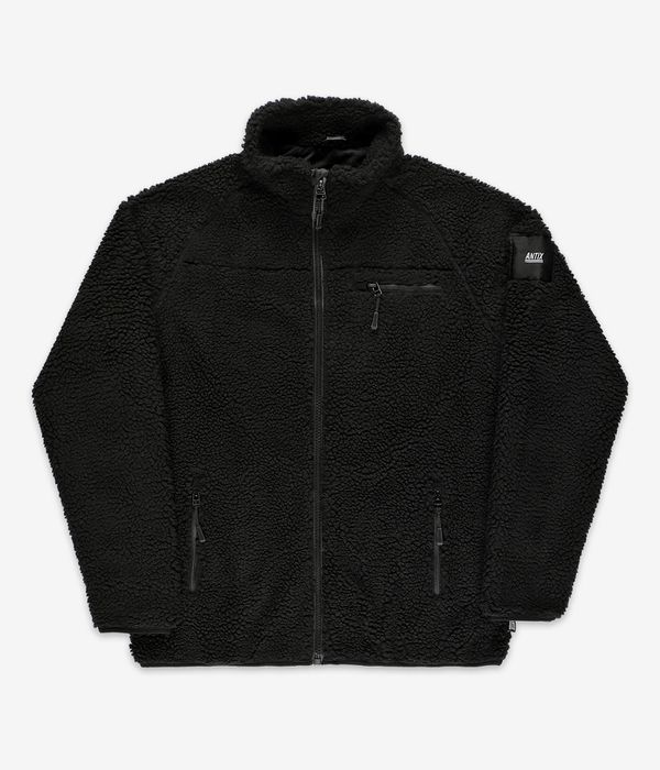 Antix Sherpa Fleece Jacke (black)