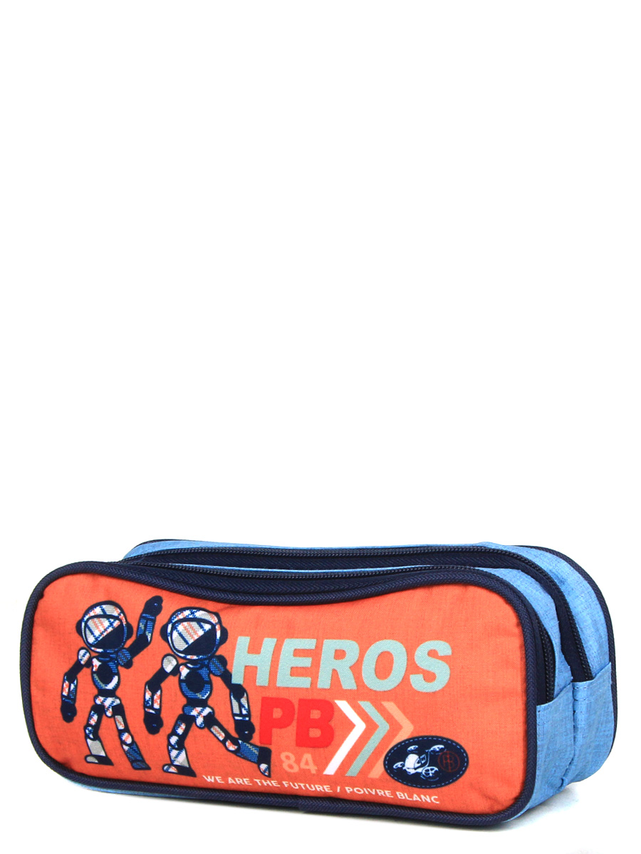 Trousse Poivre Blanc Boy Robot - 2 compartiments