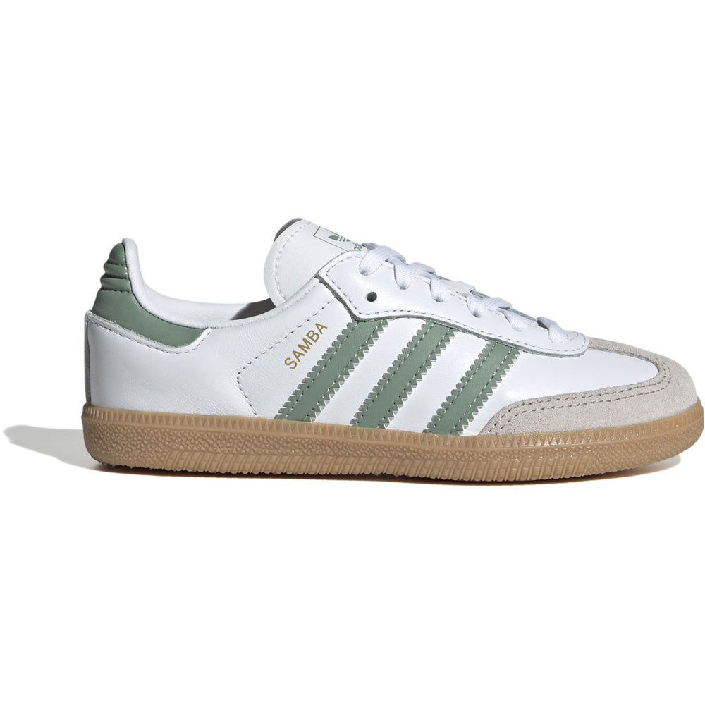 Køb adidas Originals Ftwr White/Silver Green/Gum 3 Samba Og C Sneakers