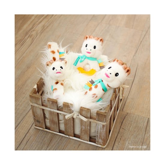 Hochet peluche à mordiller   Sophie la girafe        de               Sophie La Girafe®