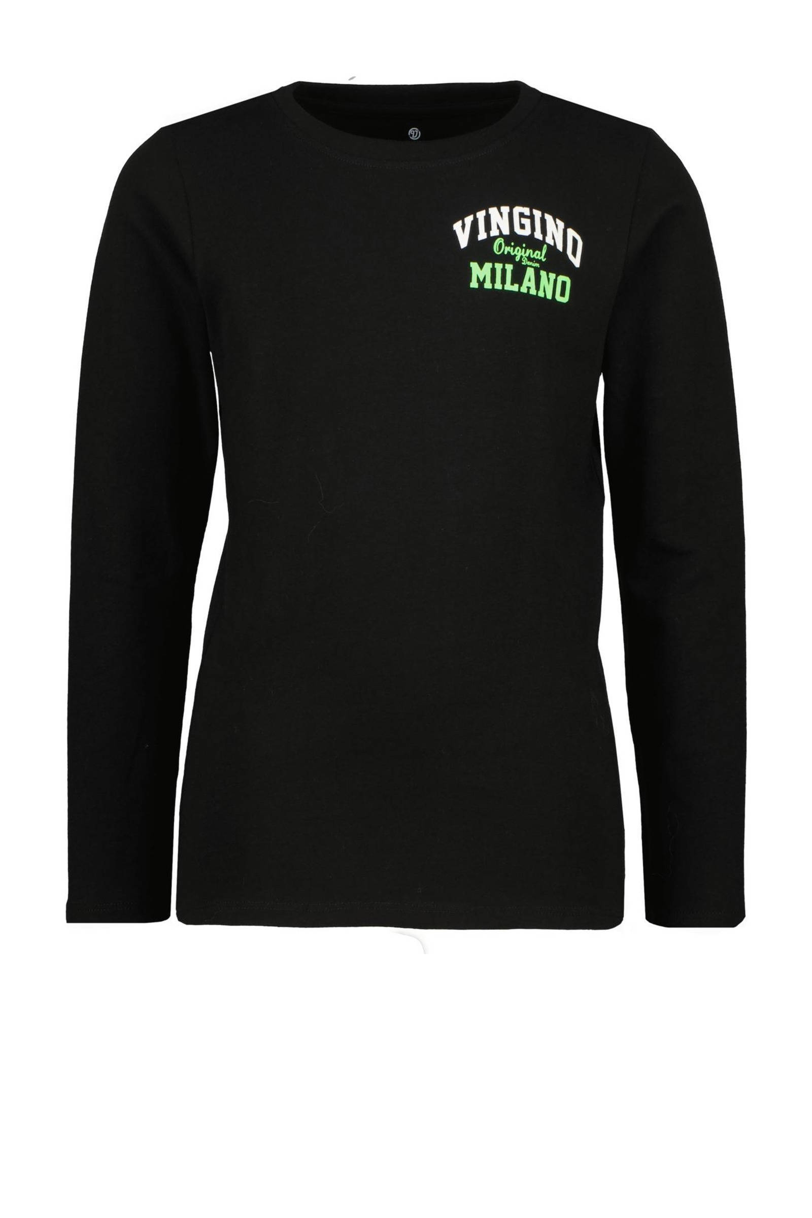 Vingino pyjama WARD zwart/grijs melange