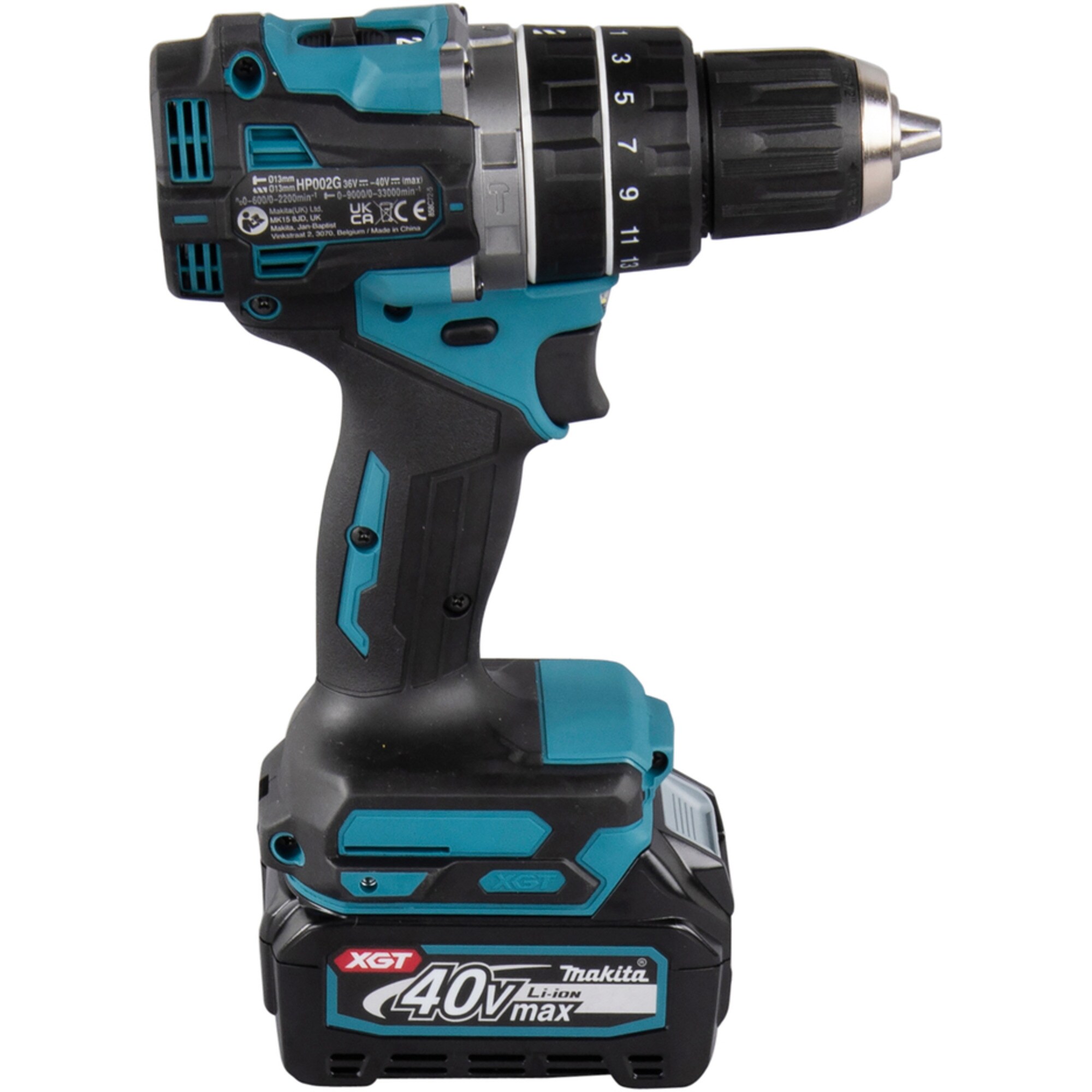 Makita Schlagbohrschrauber Akku-Schlagbohrschrauber HP002GA202 XGT, 40Volt