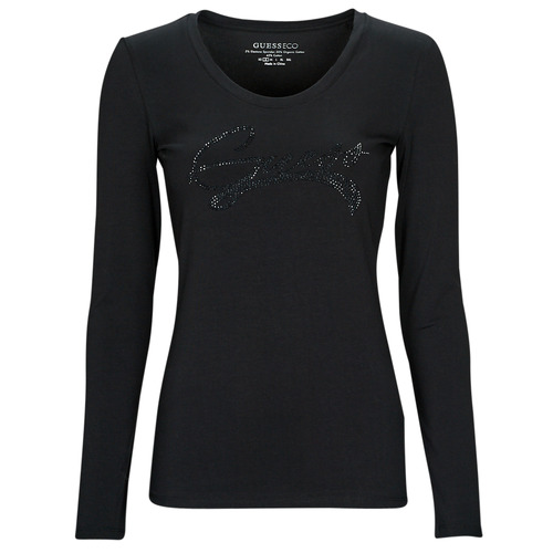 Guess - LS SN ADELINA TEE - Noir