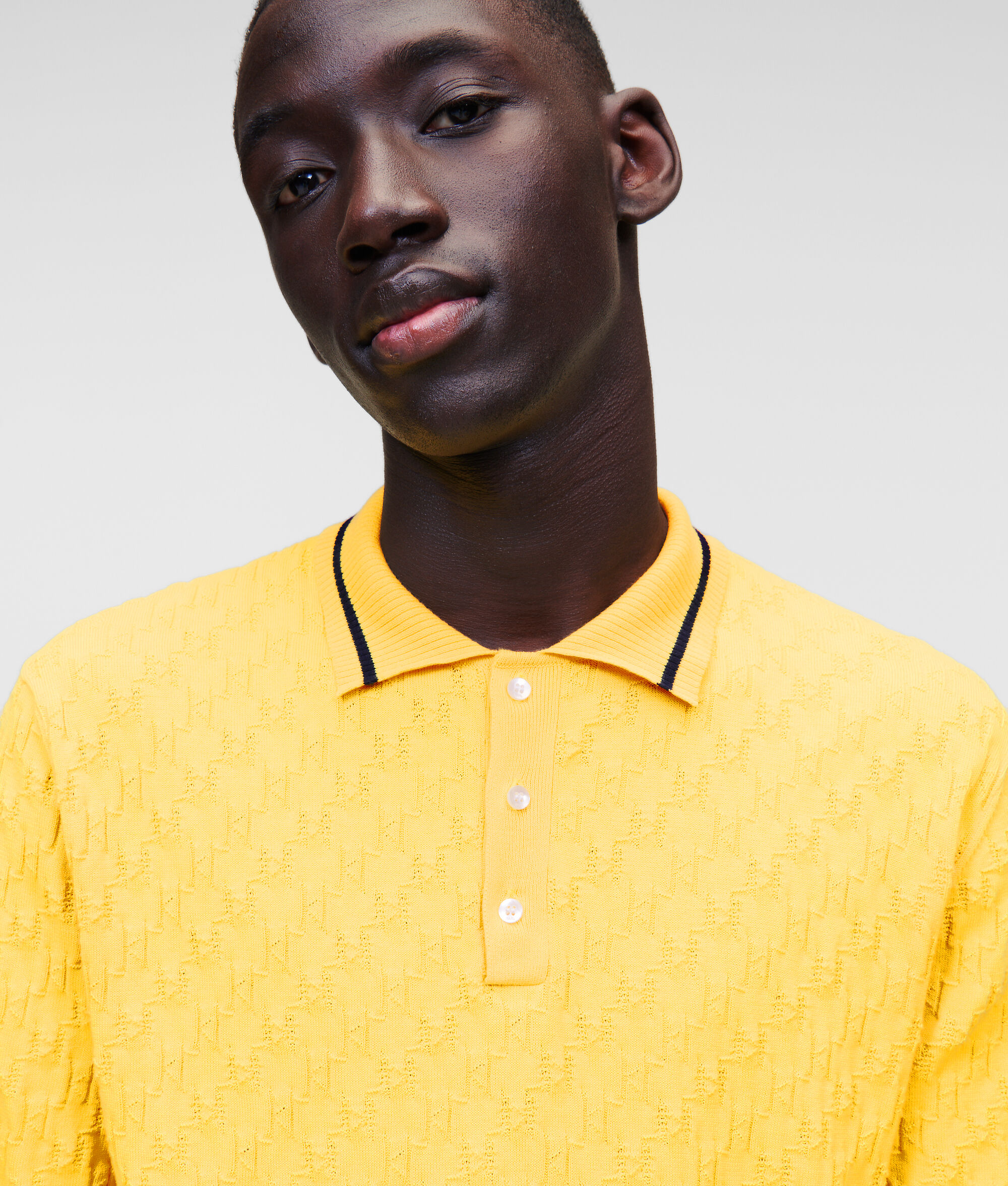 POLO TRICOTÉ KL MONOGRAM