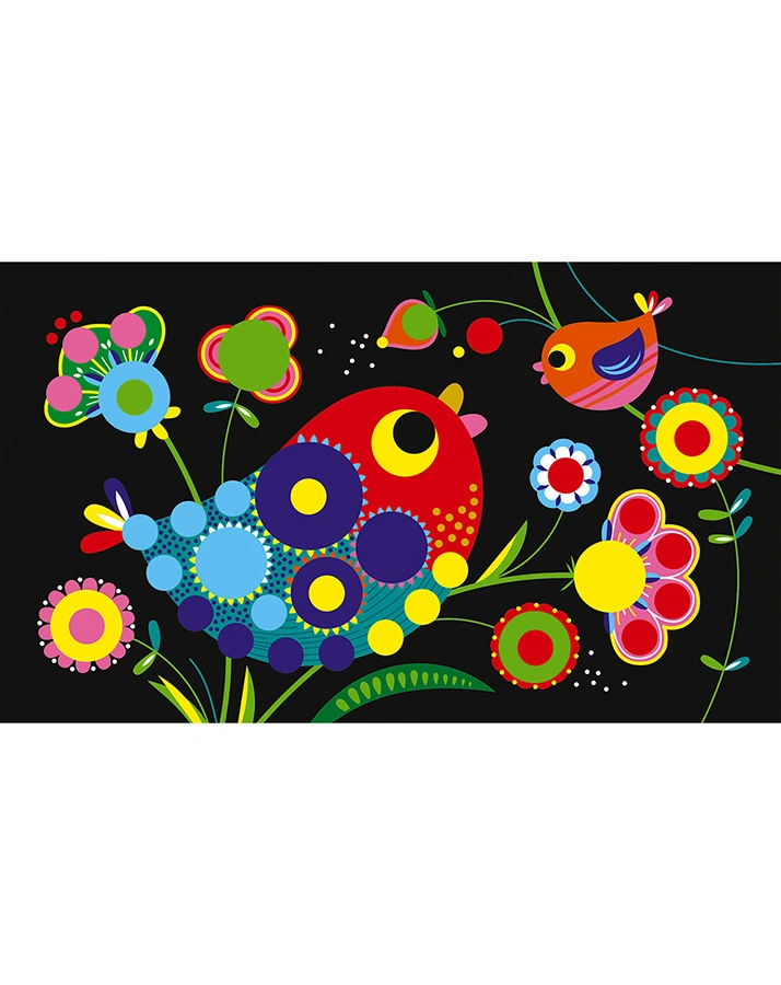 Sticker-Bilder FRÜHLING 5er-Set