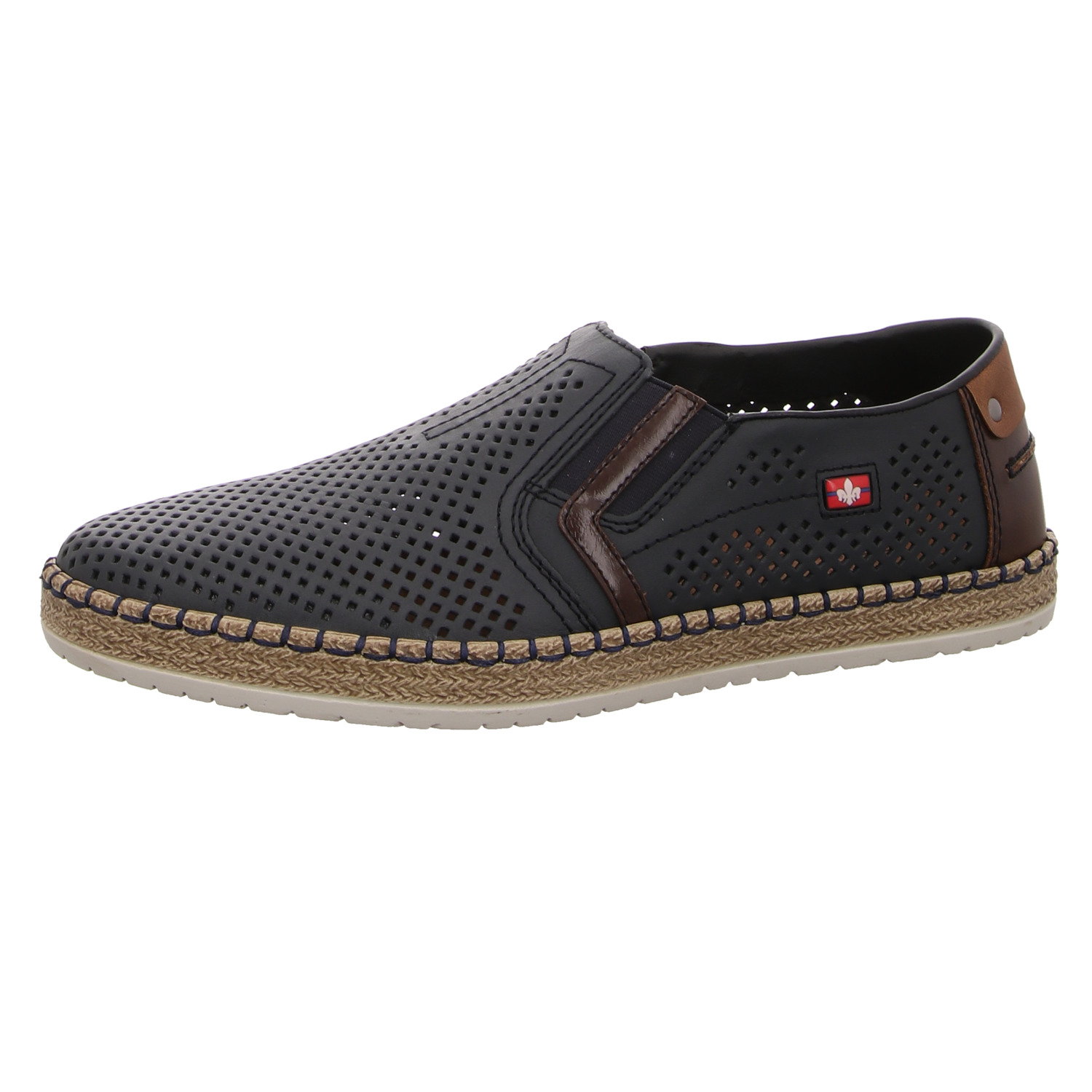 Rieker Slipper blau