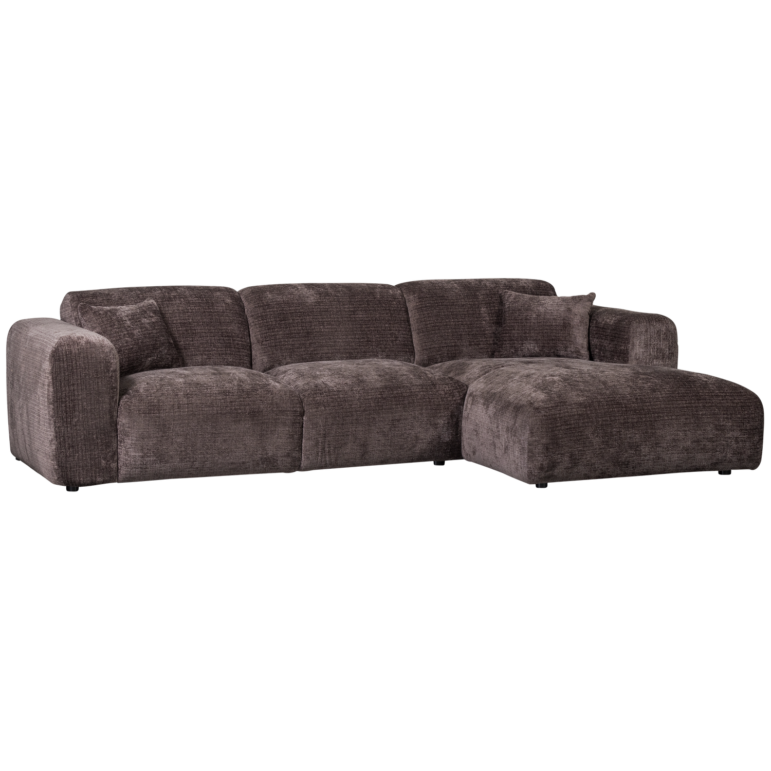 WOOOD Cloud Chaise Longue Rechts - Bruin