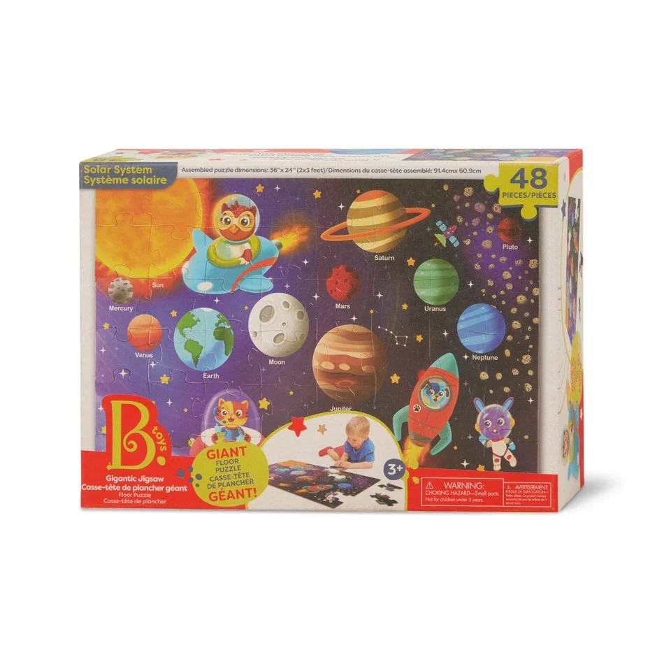 B Toys - B Gulvpuslespil - Solsystemet