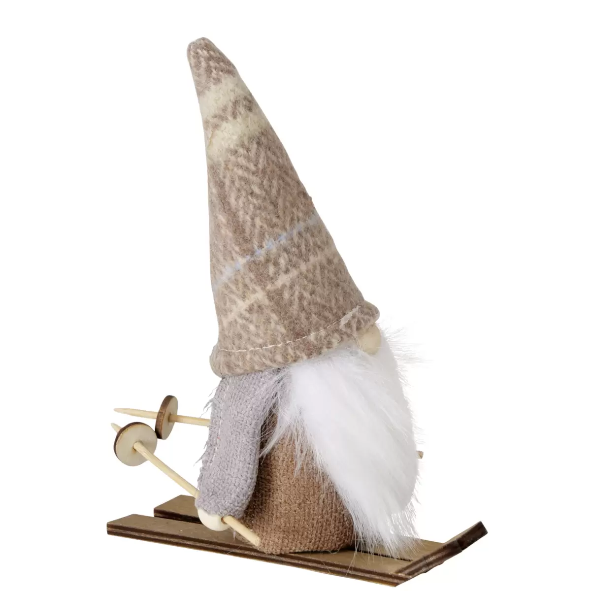 Wichtel Theobert grau,beige,braun