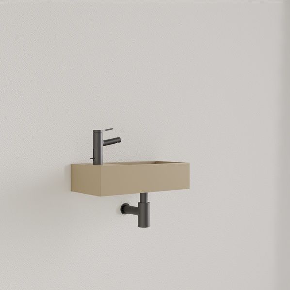 Gliss - Nano - Fontein - Cappuccino - 36x18x9 cm - 1 Kraangat Links