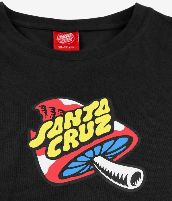Santa Cruz Toadstool Dot T-Shirt kids (black)