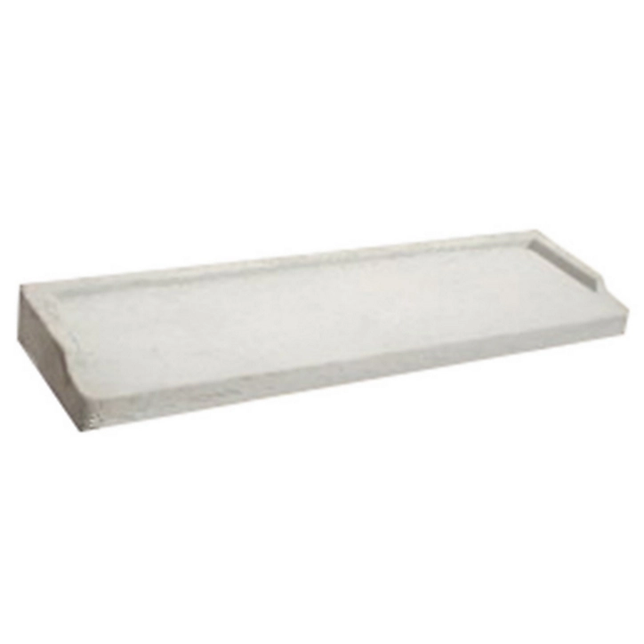 Appui de fenêtre en béton 140 x 35 cm gris