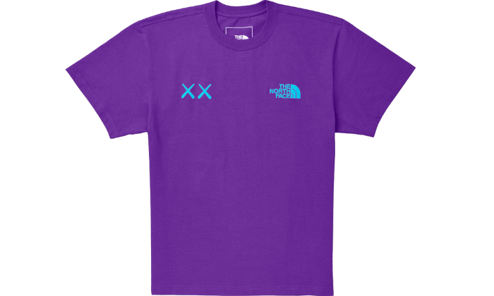 The North Face KAWS Tee Gravity Purple