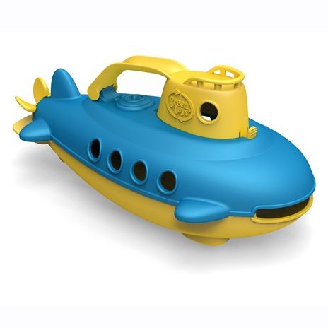 Green toys duikboot geel handvat - gerecycled GTSUBY1033