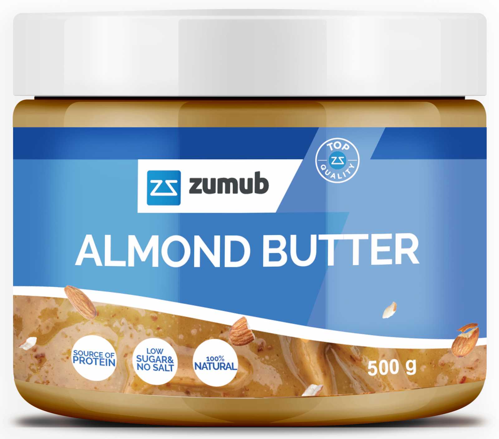 Manteiga de Amêndoa Zumub 500g