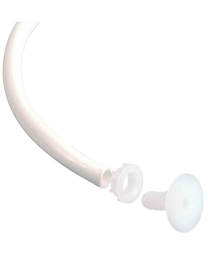 Luma afvoerslang transparant