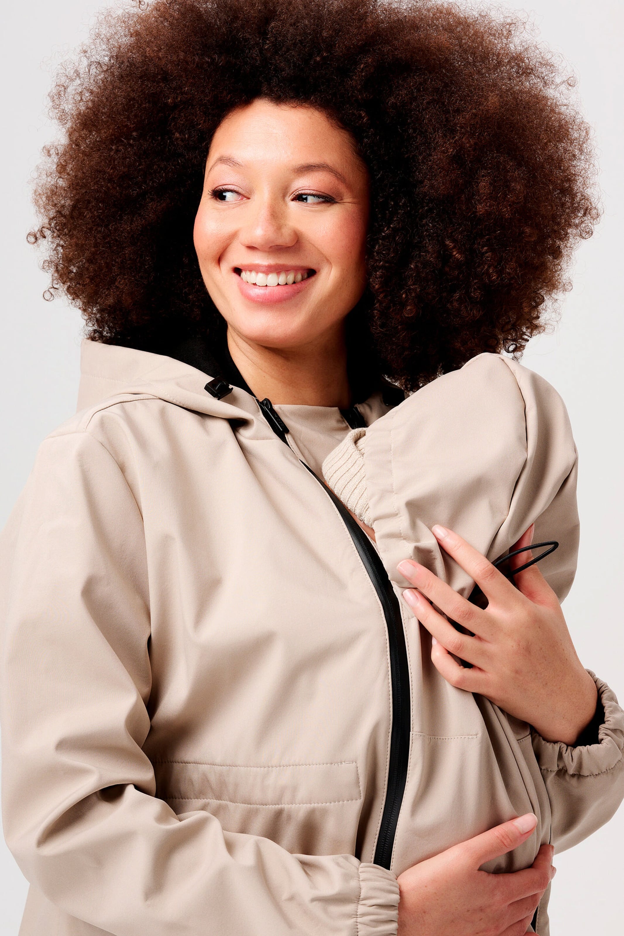 Noppies Parka Rey White Pepper