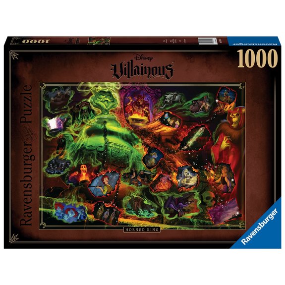 Puzzle 1000 pièces Ravensburger  Villainous - Seigneur des ténèbres