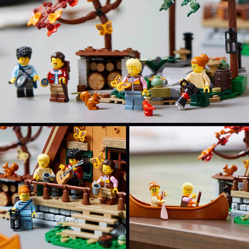 LEGO Ideas 21338 A-Frame Hüttenset