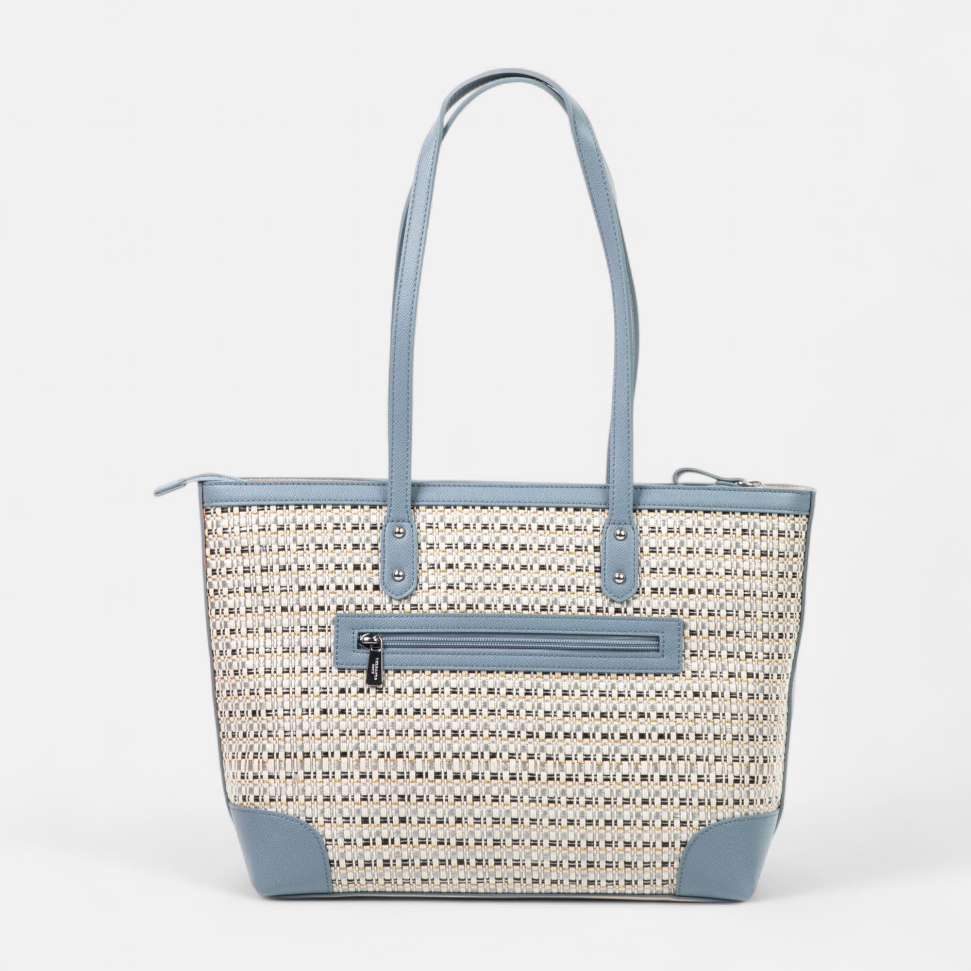 Sac de shopping bleu