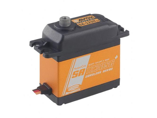 Savöx Standard Servo SA-1230SG  36 kg, 0.16 s, Digital Digitalservo mit Softstart und doppelt kugelgelagertem Metallgetriebe
