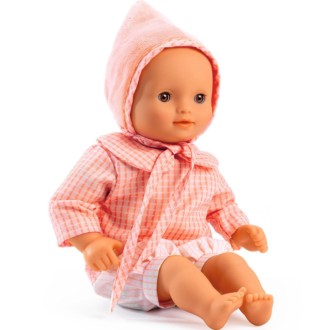 Djeco babypop pomea - rose - 32 cm