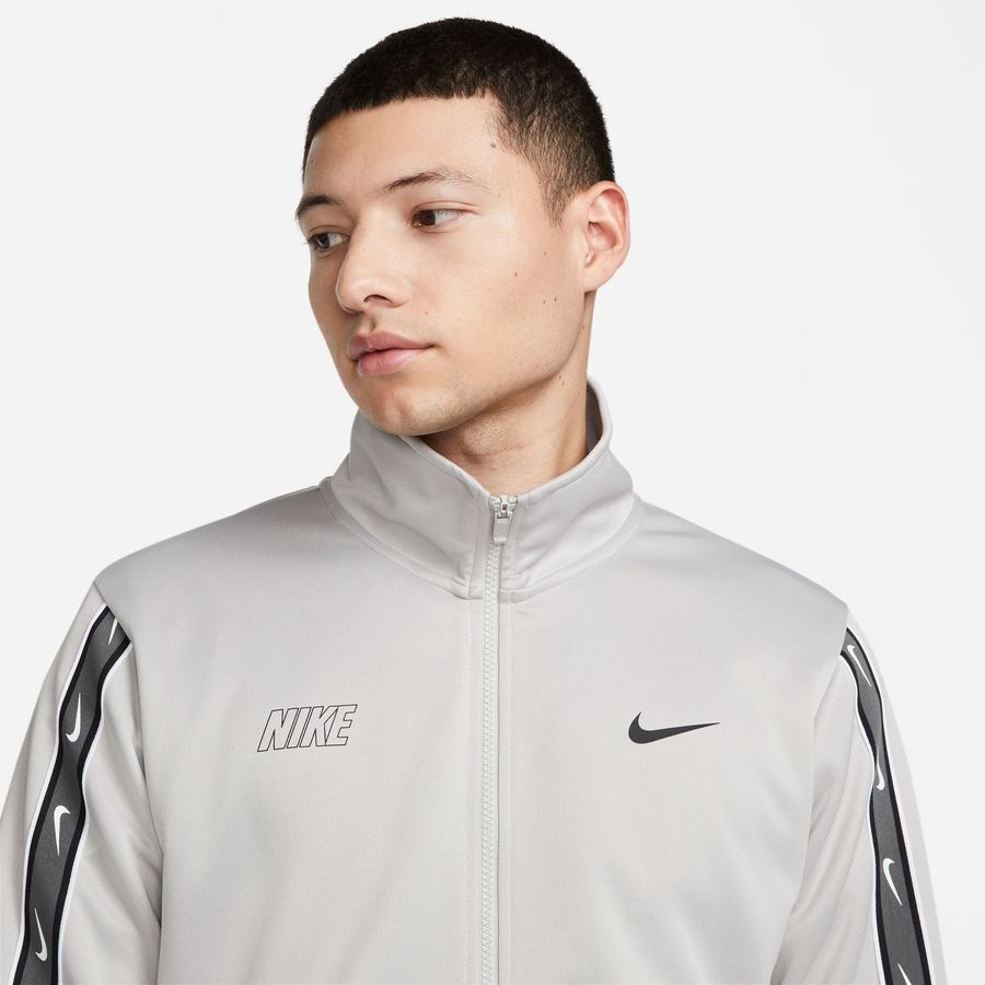 Nike Haut d'Entraînement NSW Repeat - Gris/Noir