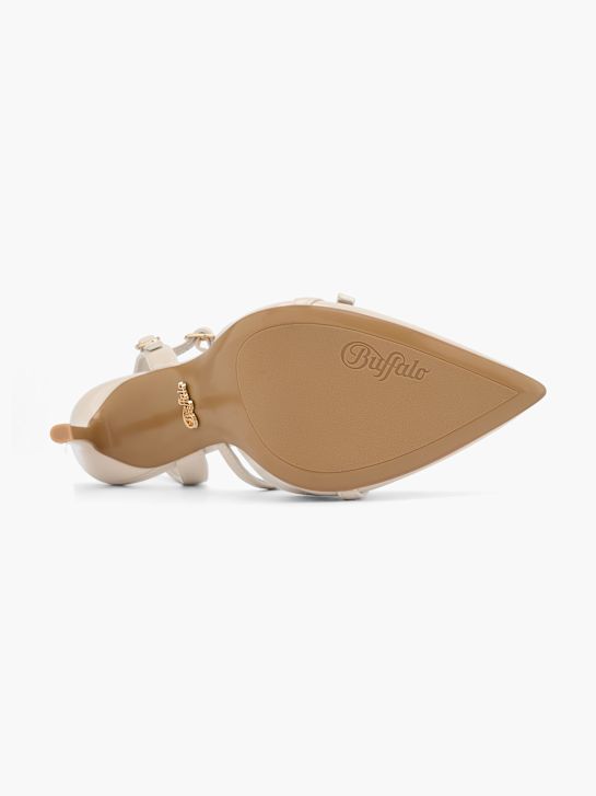 Buffalo Spangenpumps beige