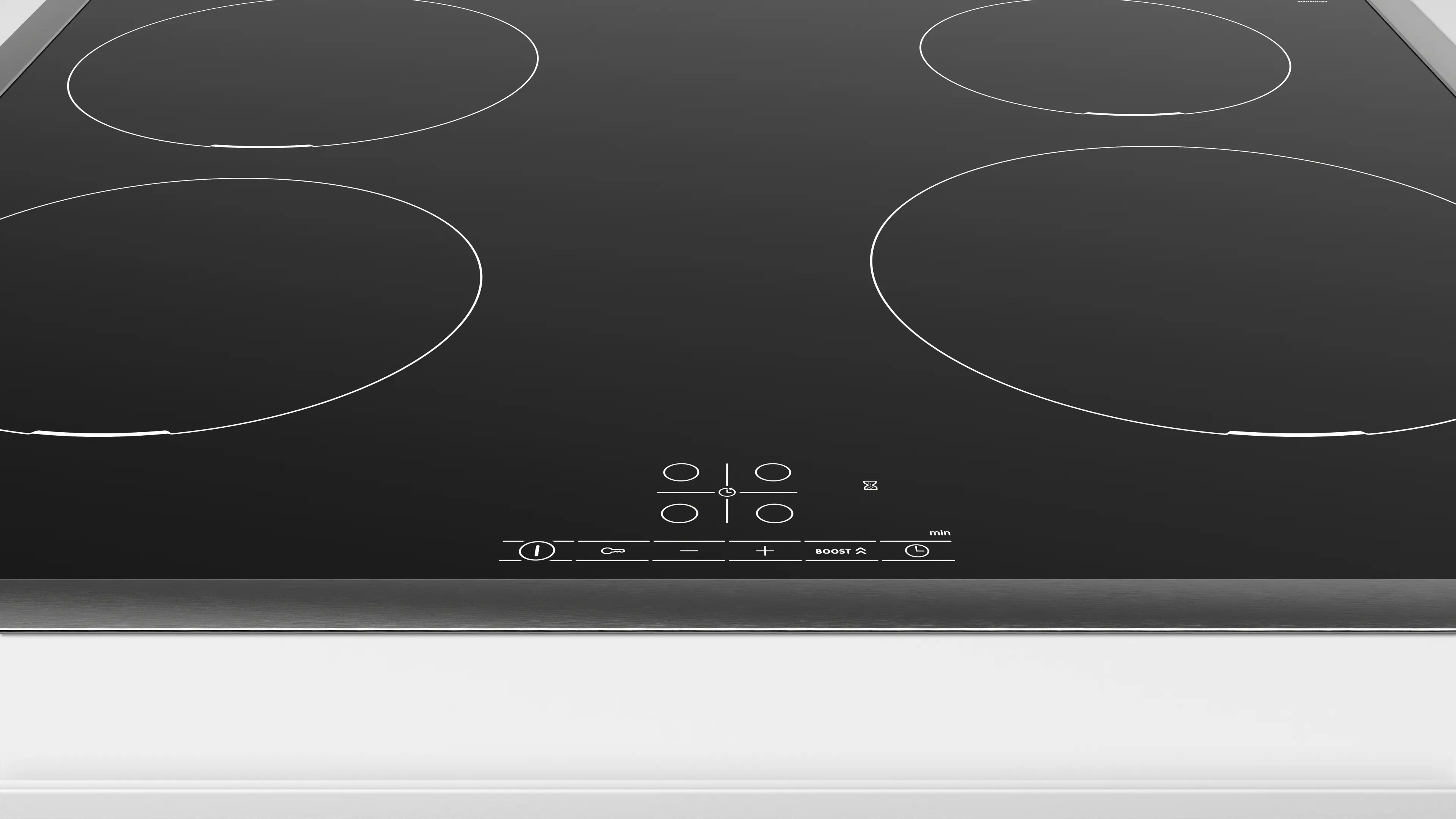 Serie 4 Inductiekookplaat 60 cm opbouwmontage met rand