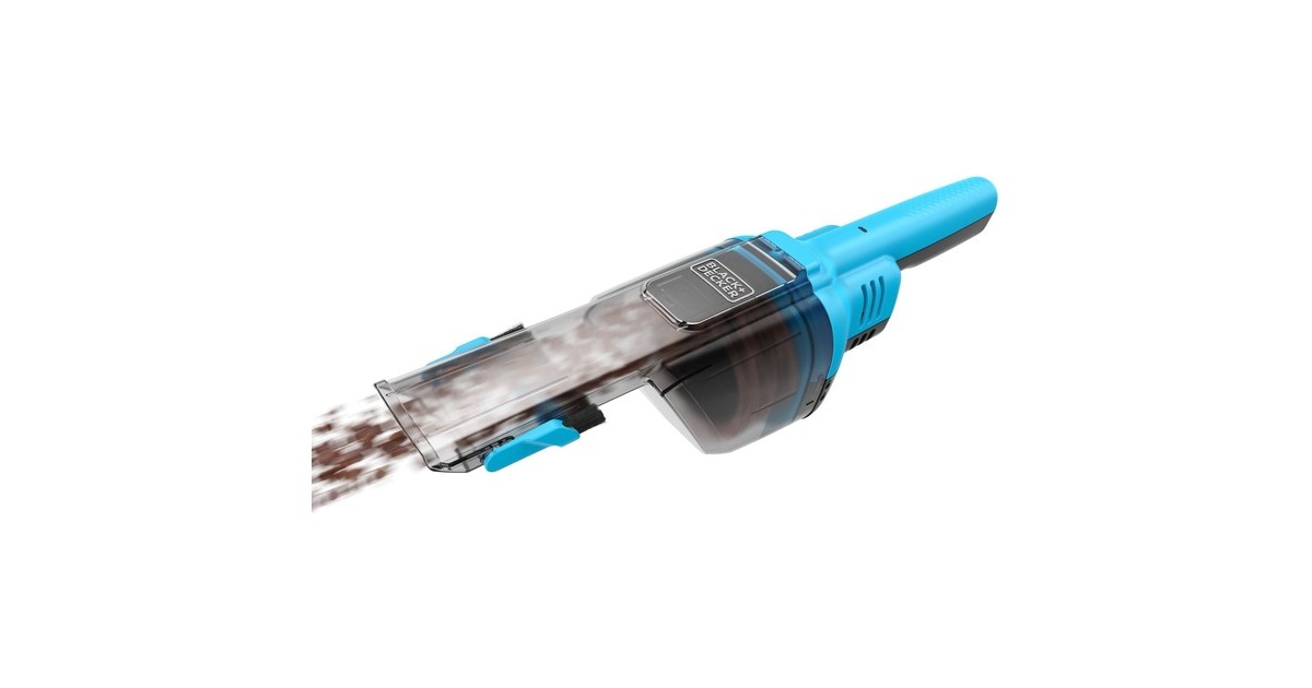 BLACK+DECKERNVD215J-QW 7.2V 1.5Ah Kruimeldief met accessoires handstofzuiger  (Blauw/zwart)