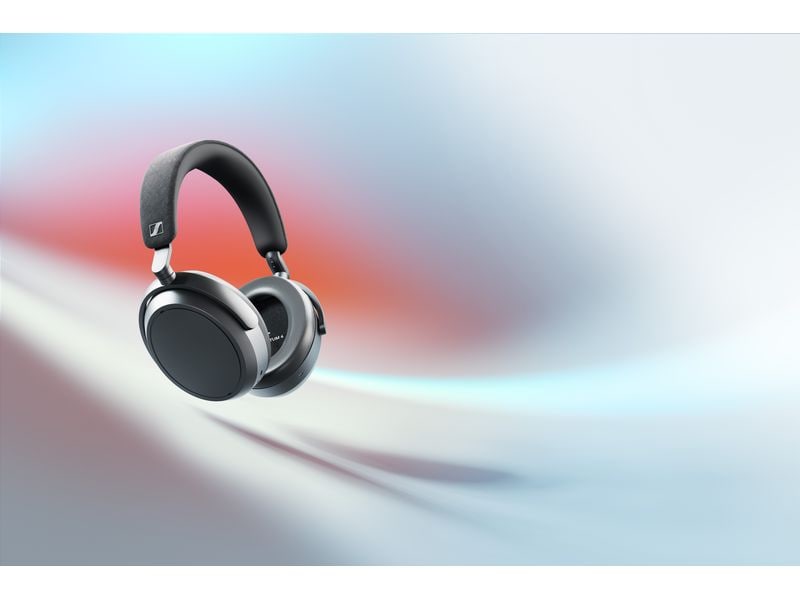 Sennheiser Wireless Over-Ear-Kopfhörer Momentum 4 Wireless Kabelloser Around-Ear-Kopfhörer mit adaptiver Geräuschunterdrückung und Transparenzmodus