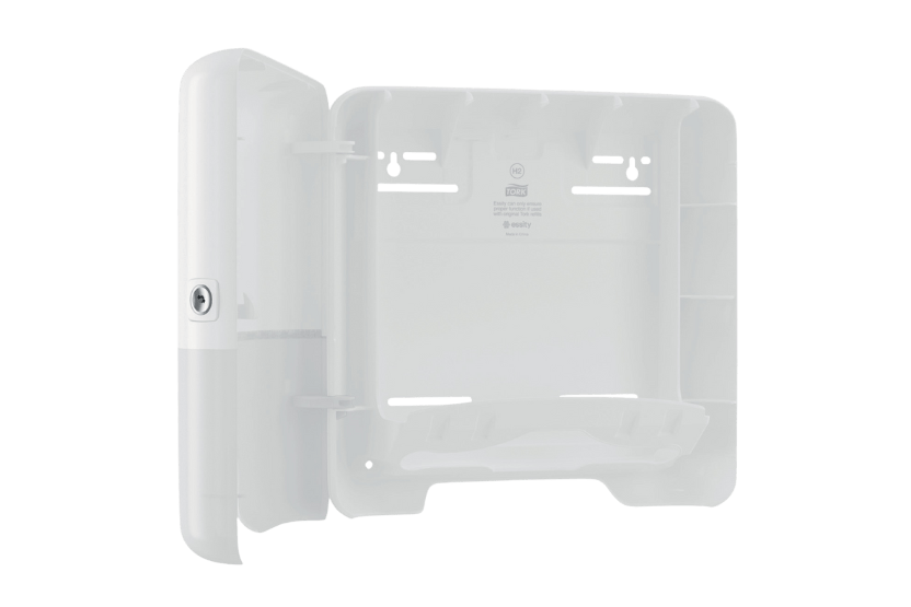 Tork® H2 Xpress Mini Multifold Handdoek Dispenser Elevation-lijn Wit (