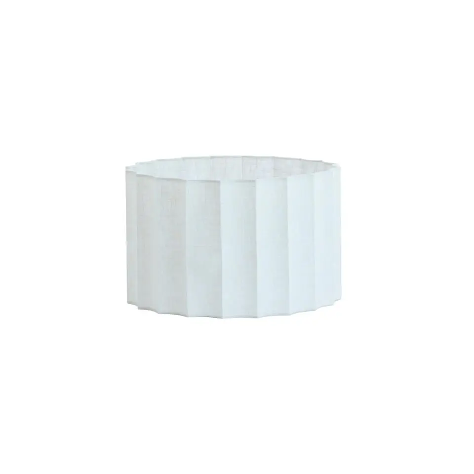 Cilinder lampenkap Disli - Wit - Ø40cm