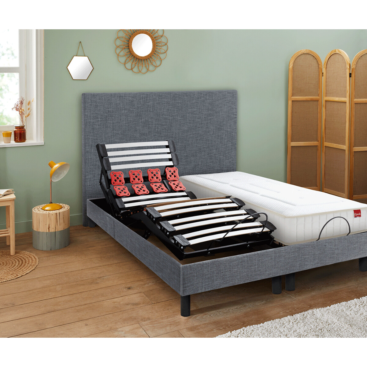 EPEDA<br>Base de cama elétrica relaxante Escapade