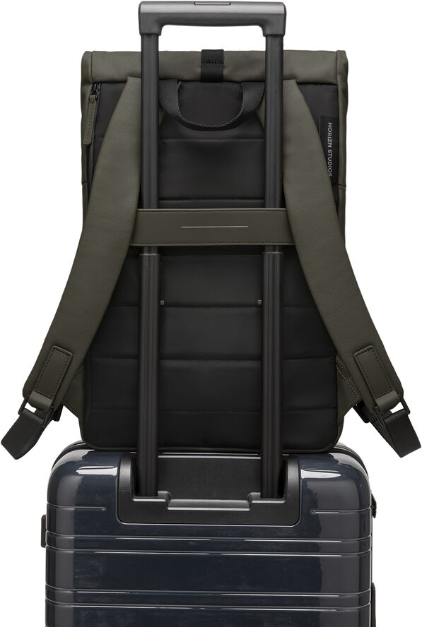Horizn Studios SoFo Rolltop Backpack X Dark Olive Dark olive