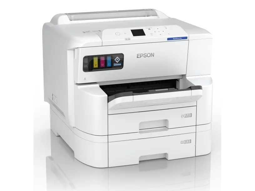 Epson WorkForce Pro EP-C7000DW - Printer - farve - Duplex - blækprinter - A3 - 4800 x 1200 dpi - op til 25 spm (mono) / op til 24 spm (farve) - kapacitet: 335 ark - USB 2.0, USB 3.0, Gigabit LAN, Wi-Fi(n), USB vært