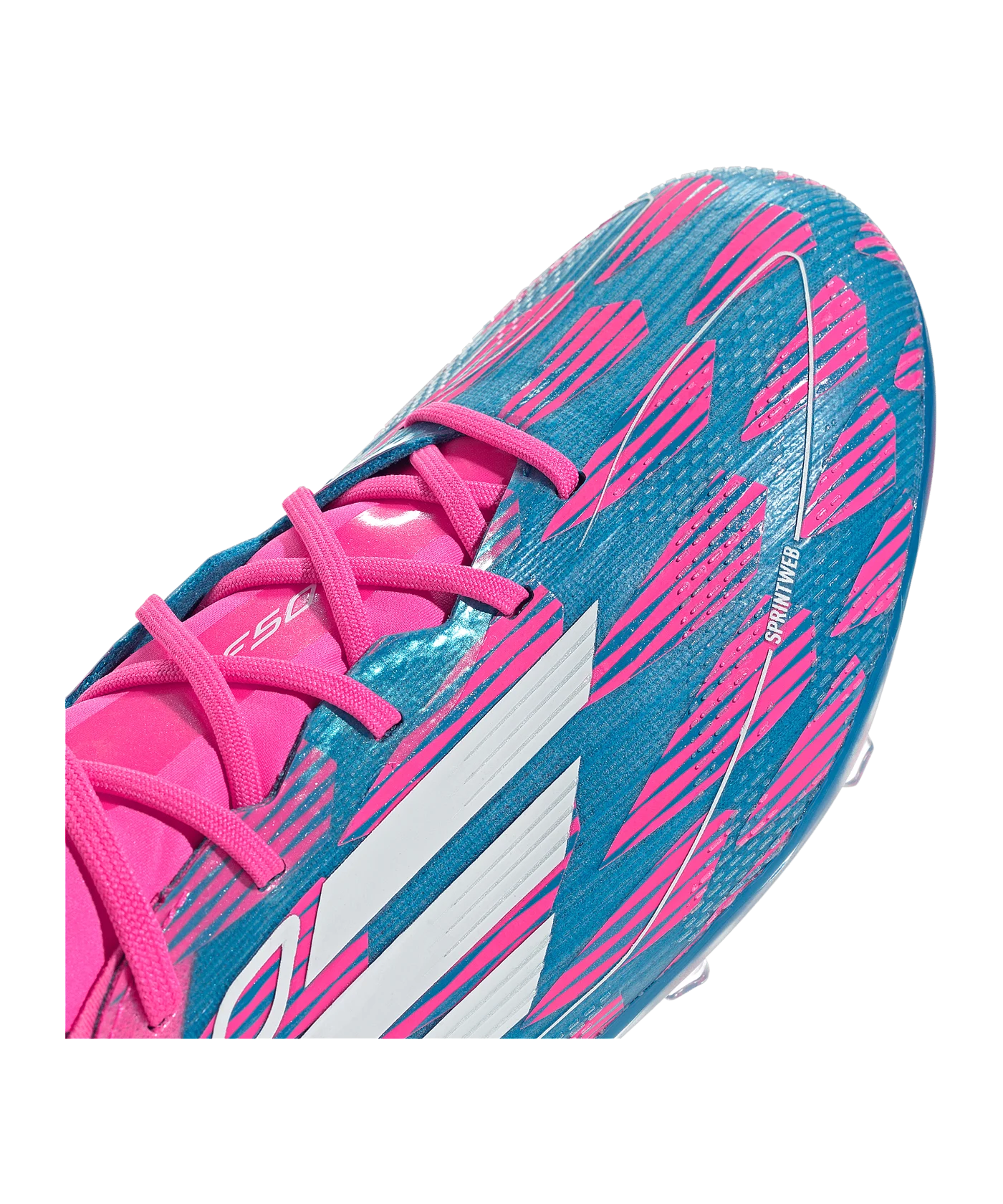 adidas F50 Pro FG Reemergence Kids Blau Weiss