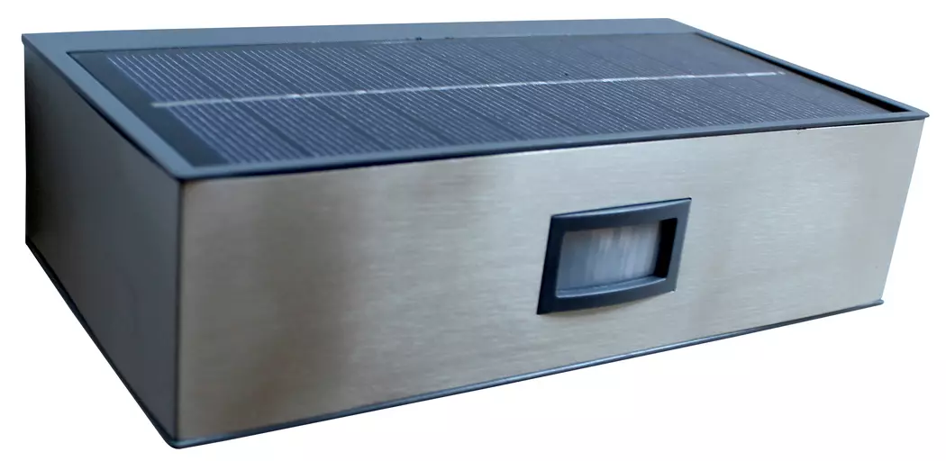 Solar-Außenwandleuchte Brick
