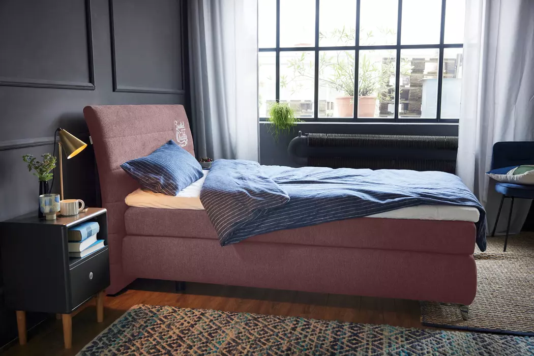 Boxspringbett Soft Lines 140 x 200 cm