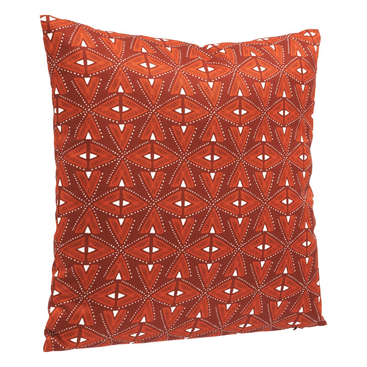 COUSSIN ADIYA 40X40CM MOTIF AMBRE