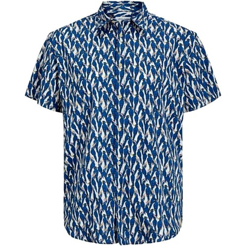 Jack & Jones - CAMISA ESTAMPADA HOMBRE JACK & JONES 12233538 Blanco