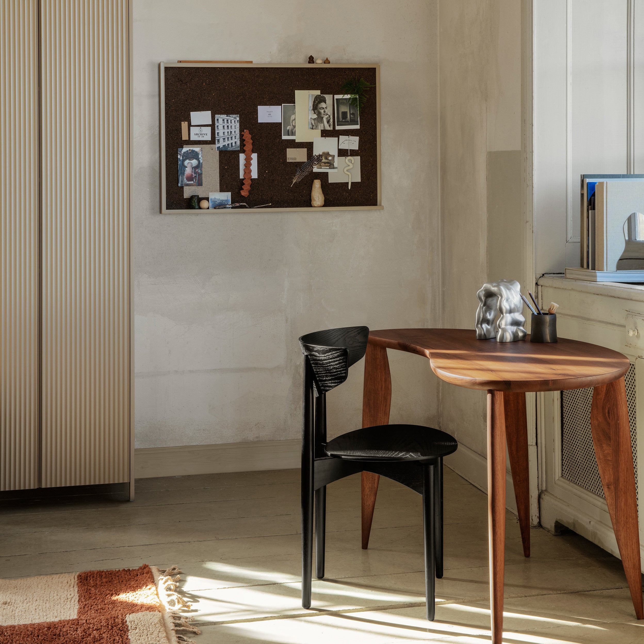 Ferm Living Feve Bureau - Walnoot