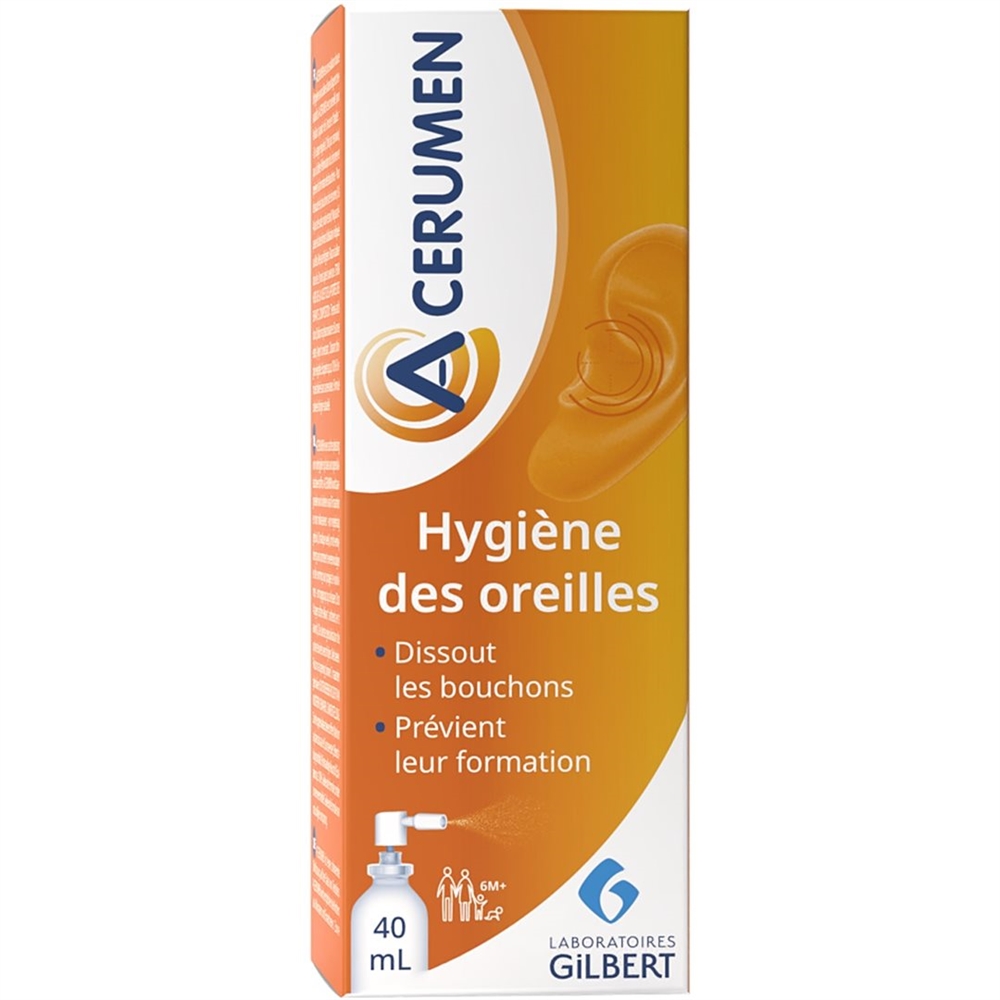 A-CERUMEN Ohrenreinigungsspray<br>40 ml, Spray, Ohrenspray, Lösung