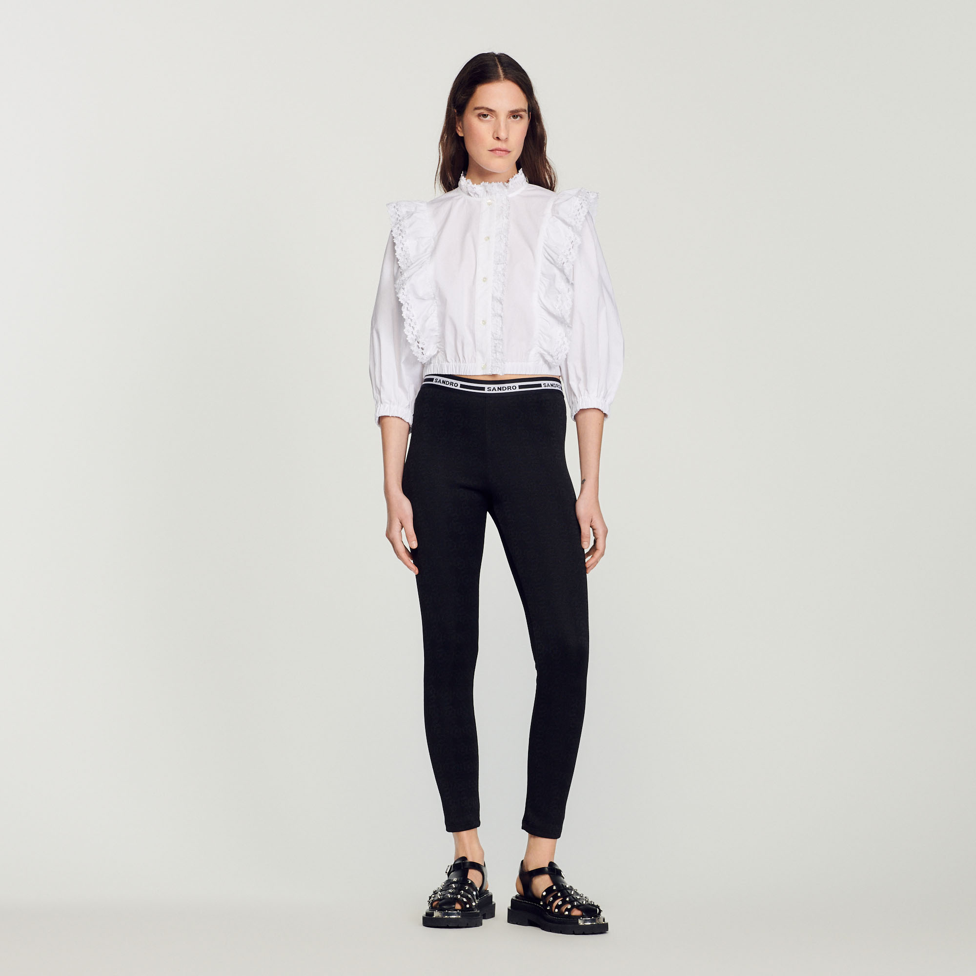 Legging jacquard Sandro
