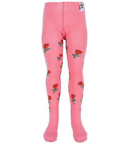 Mini Rodini Strumpfhosen - Roses - Pink