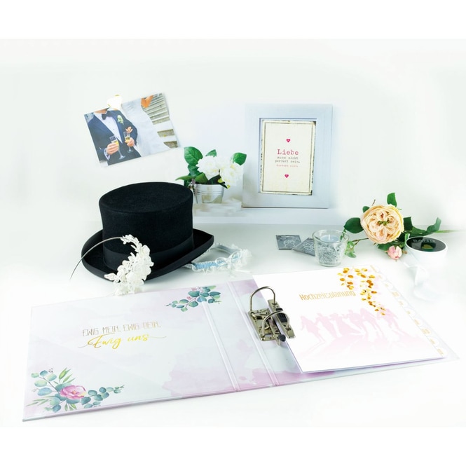 Ordner - Wir heiraten - A4 - ca. 6 cm breit