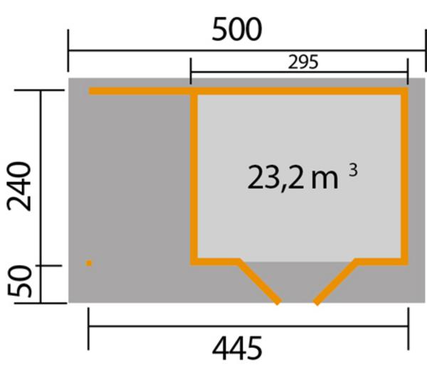 Weka Designhaus 126 A, Gr. 1, ca.
