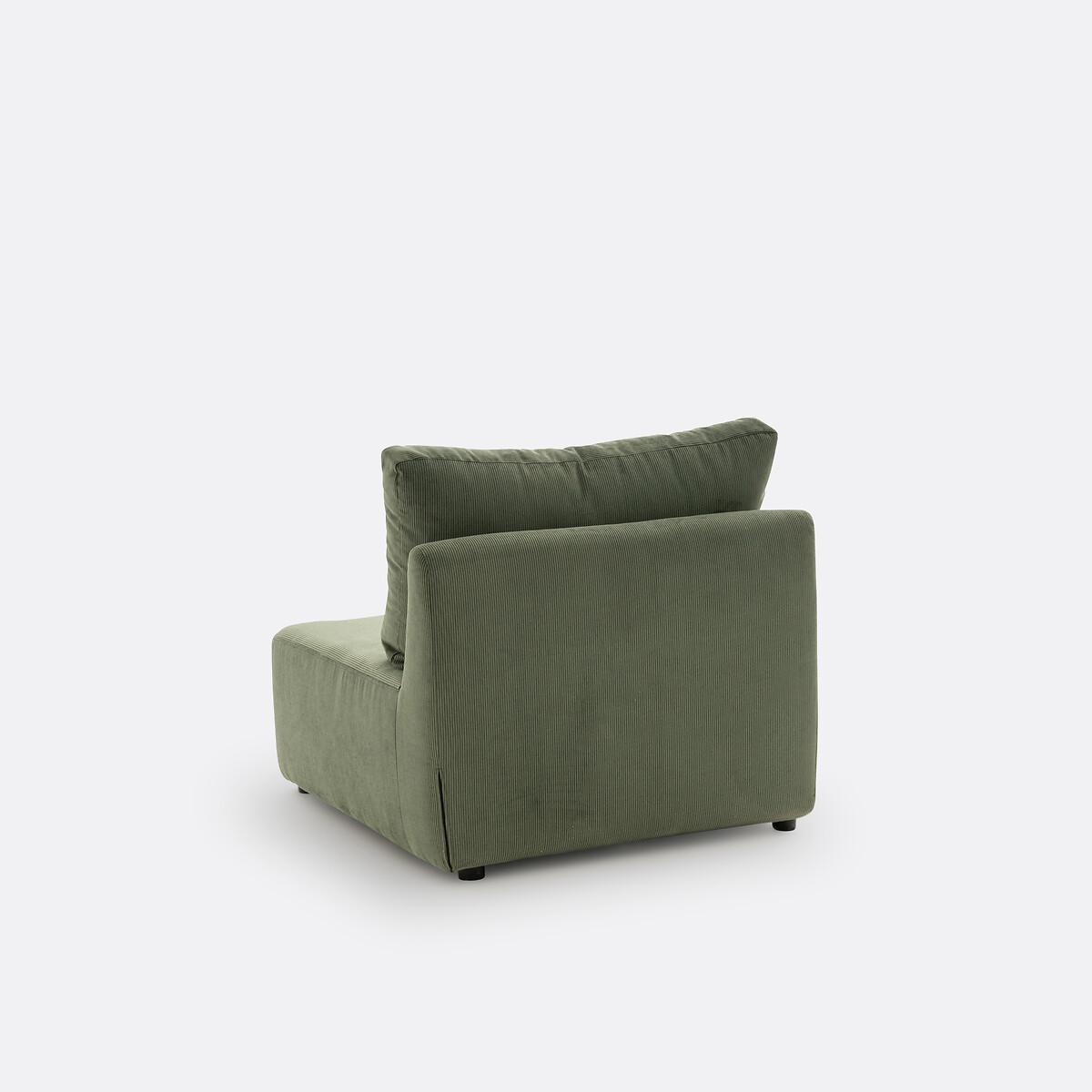 LA REDOUTE INTERIEURS<br>Sofá modular canelado de veludo, Monica