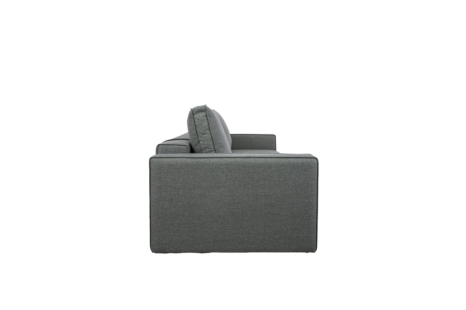 Alex sovesofa Tekstil Niva Green med ben i sort plast. Liggemål 150x200 cm
